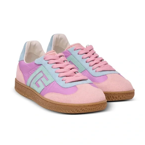 !SOLD! Balmain Swan suede and nylon trainers - Picture 1 of 9